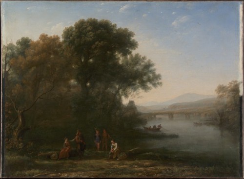 The Ford, Claude Lorrain, possibly 1636, European PaintingsFletcher Fund, 1928Size: 29 &frac14; 