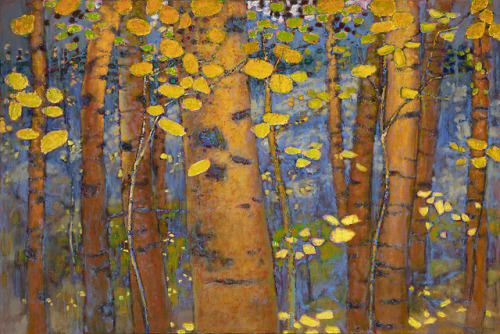 rickstevensart: Autumn Leaves  oil on canvas | 48 x 72" | 2018rick stevens art