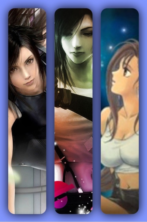 rawb-chan:  A iPhone 4 wallpaper I made of the awesome Tifa she is my most fav ff girl <3