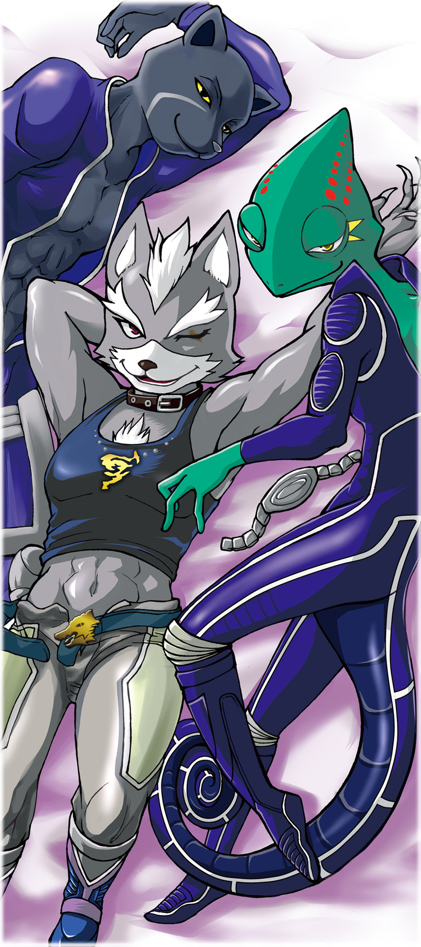 starfoxgirl123:  ash-maria:  I am going to print it on a bath towel.  LOL  WOLF I