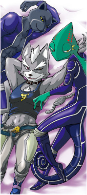 starfoxgirl123:  ash-maria:  I am going to print it on a bath towel.  LOL  WOLF I WANT YOU IN A BODY PILLOW~! 