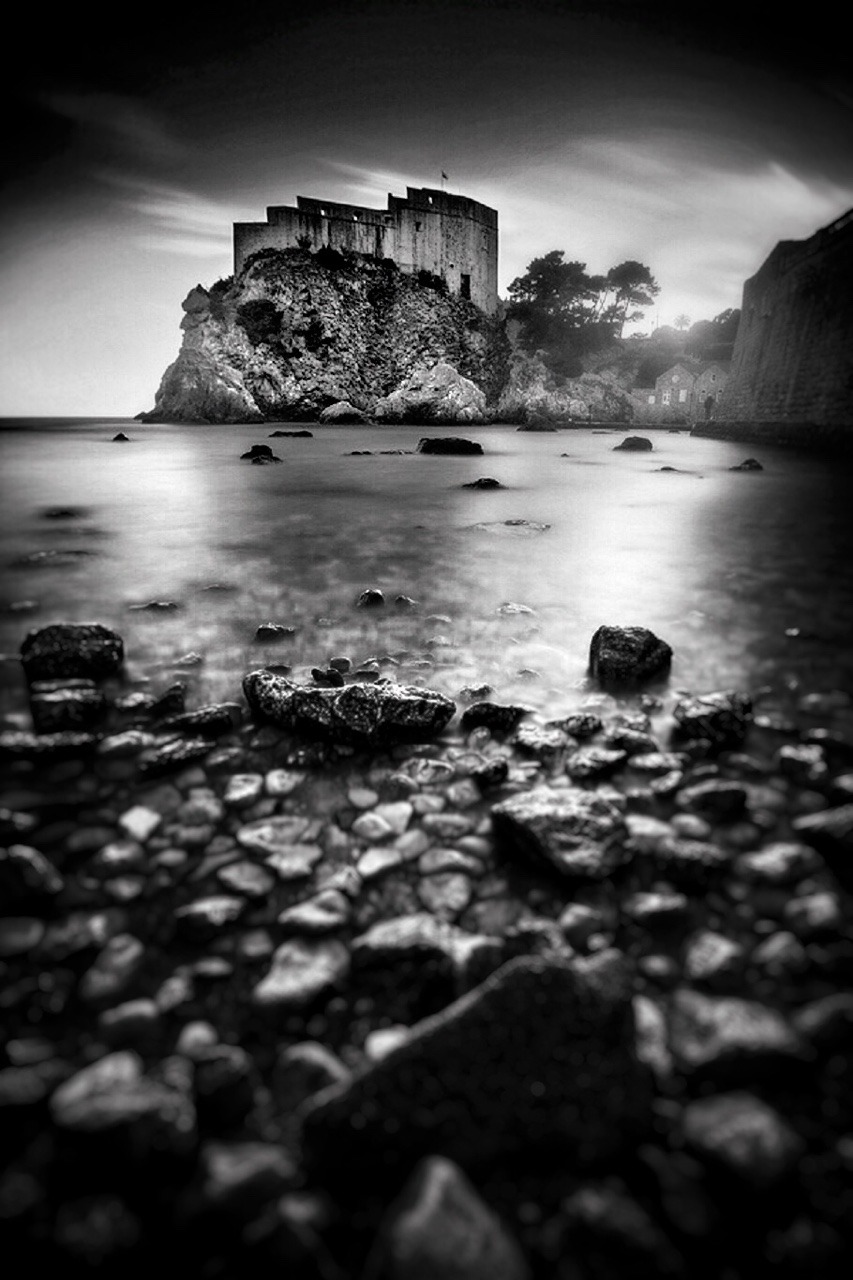 phoenix-in-ashes:  Lovrijenac Fortress, Croatia by Roberto PavicEdit by Phoenix-In-AshesPlease