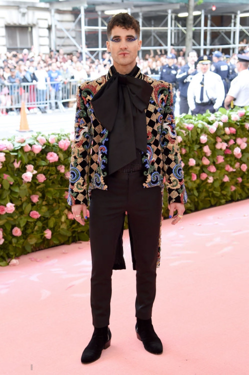 entertainmentdaily:DARREN CRISS // MET GALA 2019