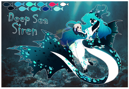 rainbowscreen:Another OrcaDragon for the Halloween event &lt;3Bid here for her!: yc