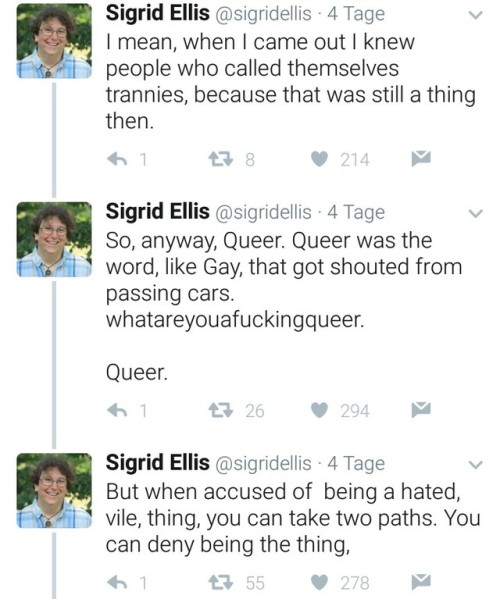 vastderp: fairytale-villain: A good thread on whether “queer” is a slur and if it should