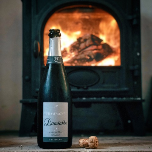 Champagne Lamiable Grand Cru. A Blend Of 60% Pinot Noir &amp; 40% Chardonnay. From the grand cru