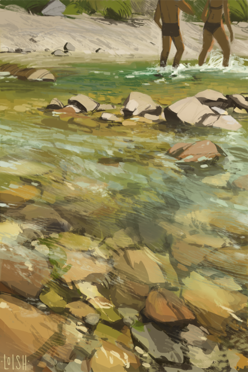 loish:  here’s some sketches from my recent trip to the cévennes in france! it’s such a beautiful pl