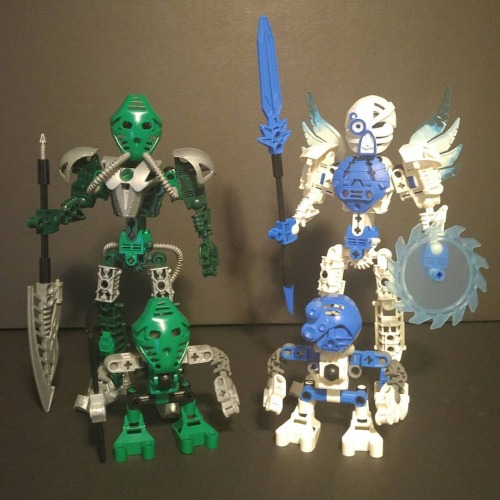 Leru and Kodo, who first appeared as the Matoran protagonists in &ldquo;Creature of the Night&am