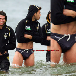 sportsmennaked: Alex Rance vpl Helmet head Aussie! 