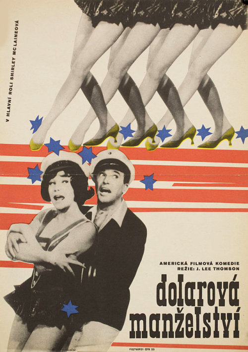 What a Way to Go! (1964). Czech poster by Josef Duchon.