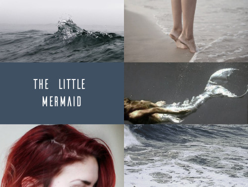 My three favorite mermaids. The little mermaid one is based on both the original tale and the 1989 a