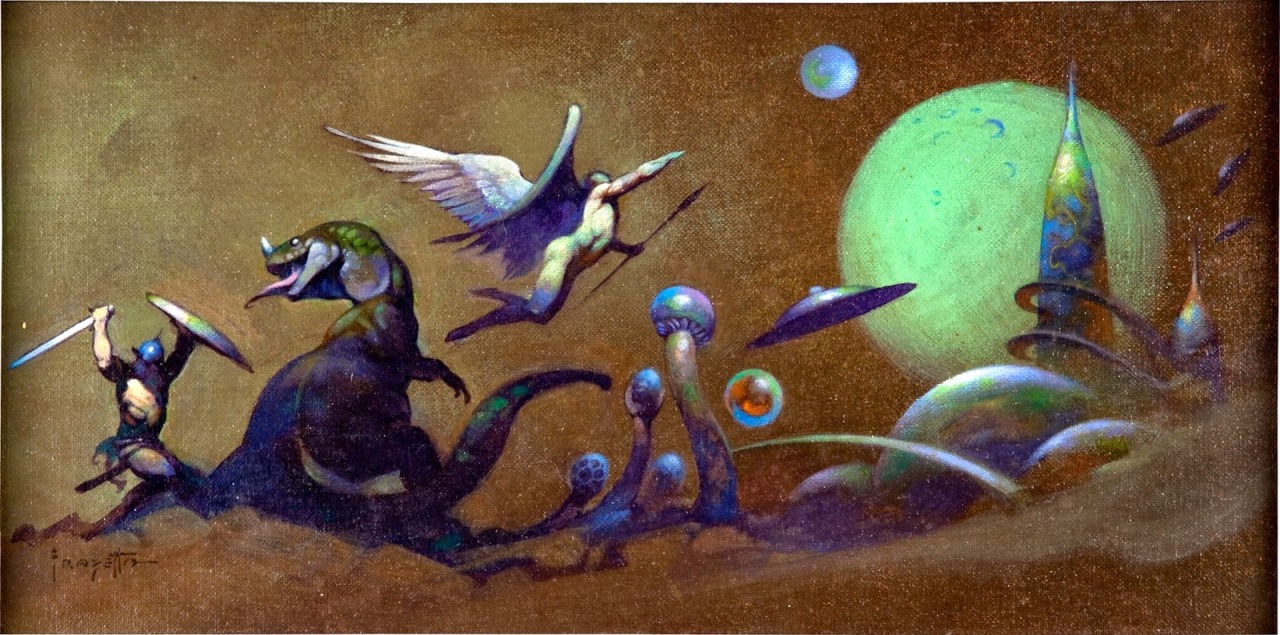 gods-of-the-wasteland:  Frank Frazetta 