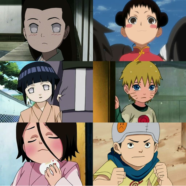 nejihyugaswife:  NEJITEN, NARUHINA, & KONOHANA throughout the years!!!! The first pic was supposed to be when they were todds, but I couldn’t find any of Konohamaru so I decided to use a pic of him when he was first introduced to the series instead.