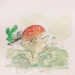 studio-thomas-walsh:A little mushroom finds a puddle