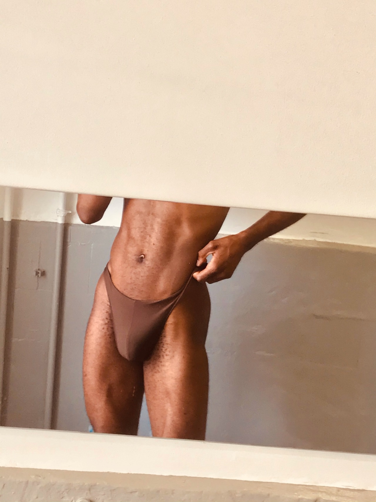 francisbuseko:You can finally Pre-order, my limited nude bikini briefs. I’m in love 😍🤎 . 📧 in bio