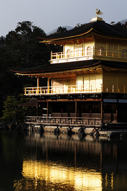 u3k-y:金閣寺（鹿苑寺）Kinkakuji -Golden Pavilion- on Flickr.