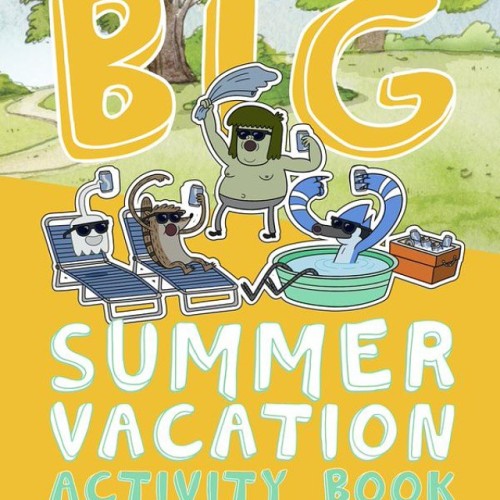 Apparently this cool-looking #RegularShow #Summer activity #book is in bookstores today! Get it for 