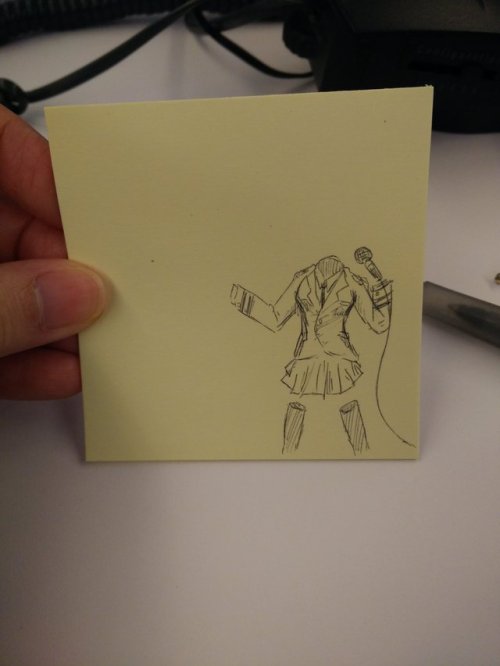 So I Drew Toru LOL Jk I Actually Tried! She Seems Like She Would Be Into Karaoke
