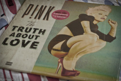 whatsspinning:  what’s spinning on Vinyl Sunday… P!NK’s The Truth About Love double vinyl LP… 