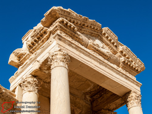 classicalmonuments:Theatre of PalmyraPalmyra (Tadmor), Syria2nd century CEThe second-century CE thea