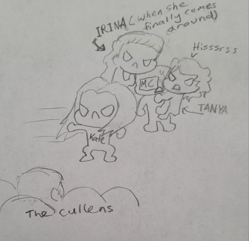 The Cullen's Take MC Once, And Any Subsequent Meetings After With Their Cousins Ends With The Sisters
