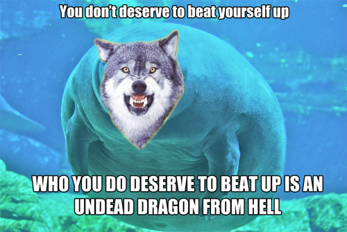 shrewreadings: foulmouthedliberty: replicaaa: cowscratch: daveyoufool: Neither Courage Wolf nor Calm