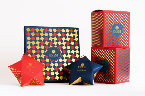 ROKO Studio has designed 2/3 Dolci&rsquo;s Christmas collection of gourmet gifts inspired by tra