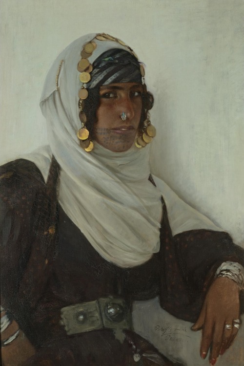 laclefdescoeurs:Girl from Damascus, Rudolf Swoboda