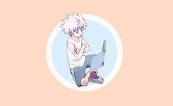 shuuzous:   10 Colorful Days by shuuzousnijimura ♡ ↳ Day 07 - White Haired Character: Killua Zoldyck  