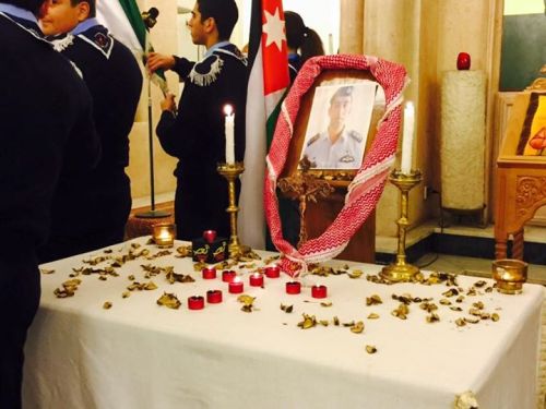 maghrebisefardi:Churches and Mosques across Jordan hold prayers and vigils inhonour of Muath al Kasa