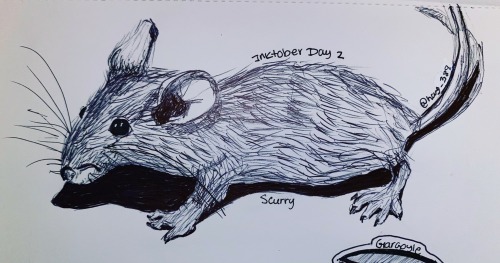 Inktober Day 2: Scurry