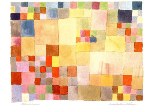 “Art does not reproduce the visible, rather, it makes visible”.
Paul Klee, Flora Auf Sand, 1927.