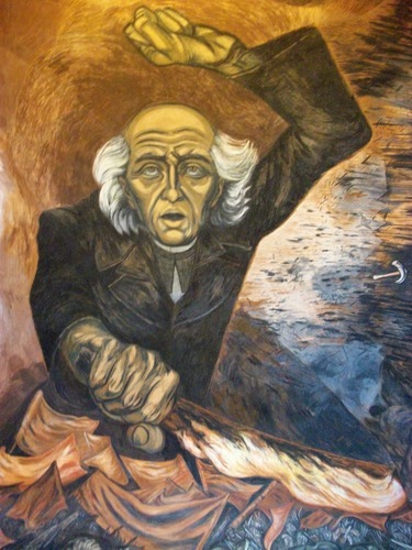 Father Hidalgo, 1949, José Clemente OrozcoMedium: fresco