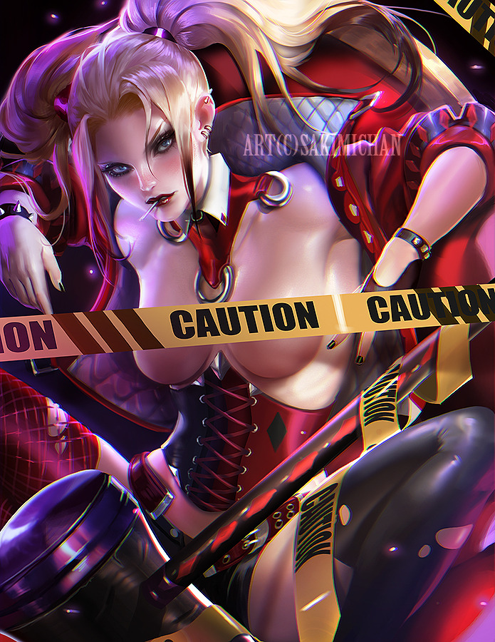 sakimichan:  Here’s the second nsfw for this term, the third one will be a dude
