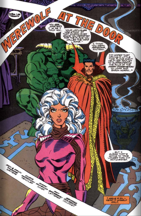 Clea is not taking her loss of control of the Dark Dimension super well&hellip;