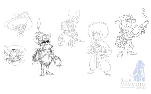 “Brawlhalla” Character Concepts 2014