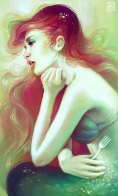 artforadults:  Out Of The Sea by Anna Dittmann