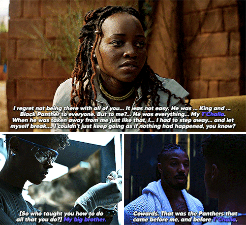 T'Challa + Chadwick Boseman Dedications In Black Panther: Wakanda Forever (2022)