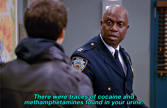 The blood of the dragon runs thick. — televisiongifs: Brooklyn Nine-Nine  S02E19...