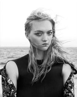 vogue-at-heart:  Gemma Ward in “Cruising With Gemma” for V Magazine, Winter 2015Photographed by Ben Toms