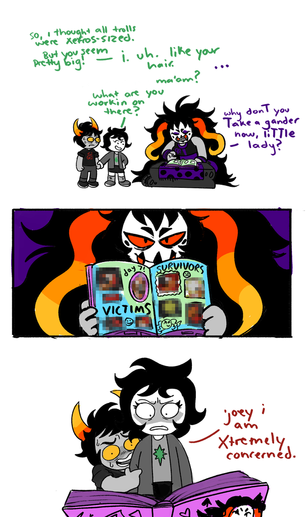 TROLL CALL, HIVESWAP COMICS CONTEST