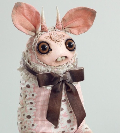 creepy stuffed bunny