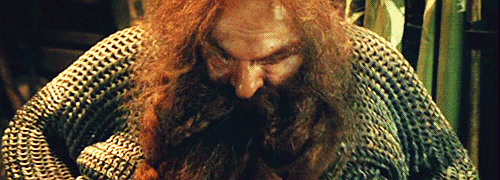 just-a-little-hobbit:  lotr 30 day challenge | day 14: a scene that always makes you laugh  “It’s a little tight across the chest.”  