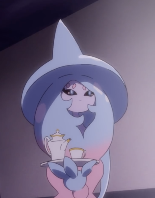 donut-warlock:Hatterene serving tea.  Best part of the Twilight Wings anime