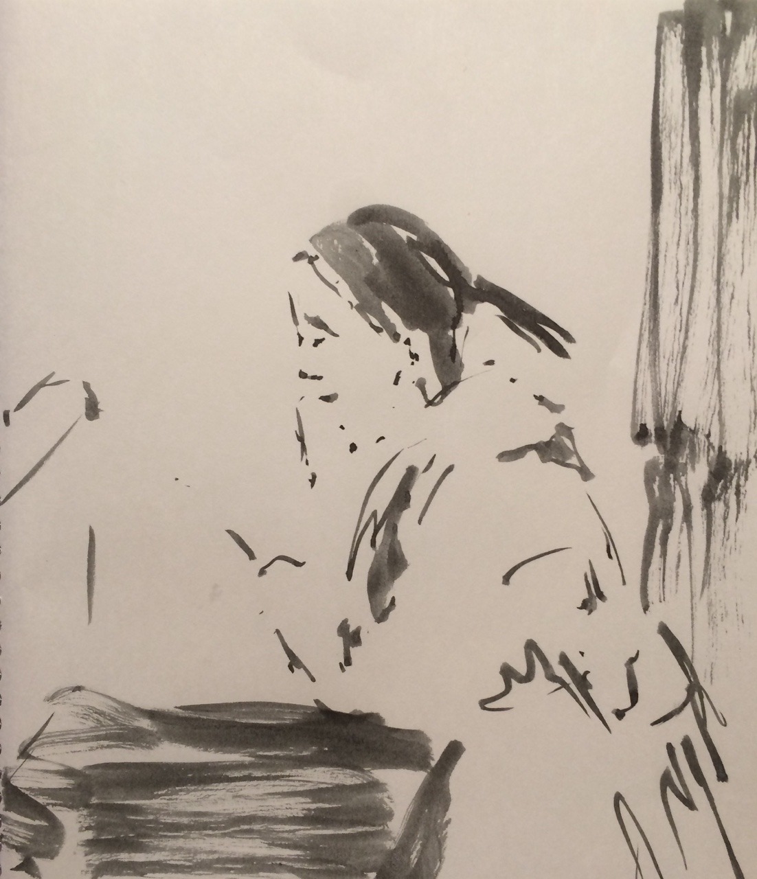 A woman on the phone
8/27
#drawingoftheday