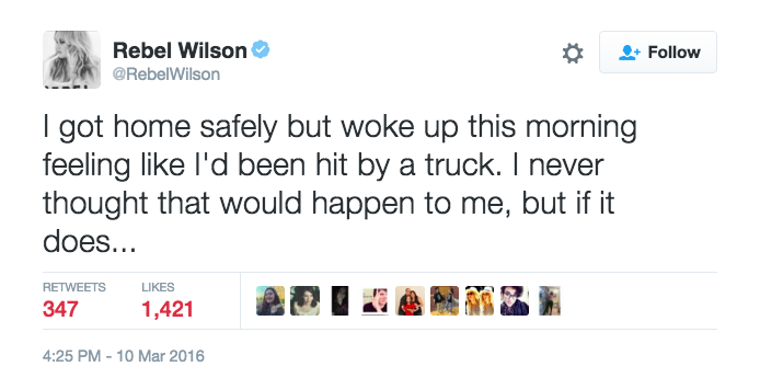 refinery29:   Rebel Wilson’s tweets about having her drink spiked are starting