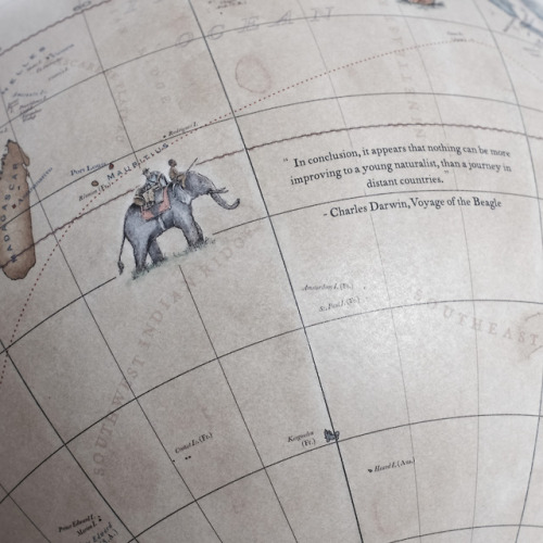 Bellerby & Co Globemakers, London.Colour : Champagne | Size : 22cm diameterHandcrafted & han