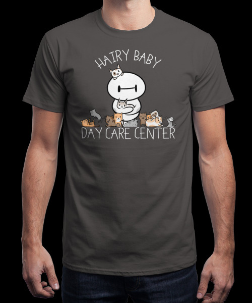 qwertee:  “Hairy Baby Day Care Center” is today’s tee on www.Qwertee.com going live in just 15 minutes!  Get this great design now for the super price of £8/€10/ผ for 24 hours only.   Be sure to “Like” this for 1 chance at a FREE TEE today,