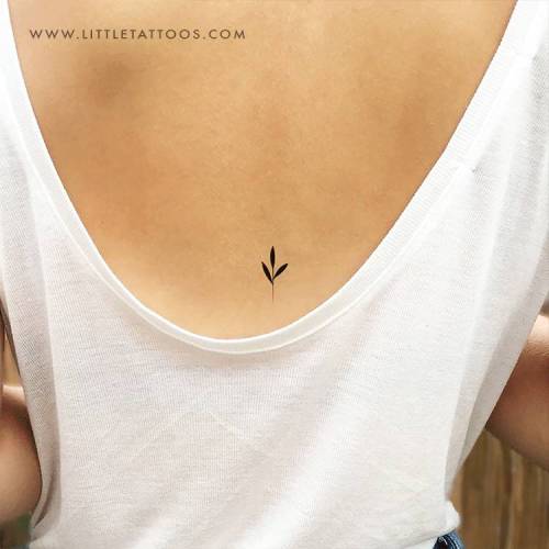 Minimalist sprout temporary tattoo, get it here ► https://bit.ly/2YnpXhe