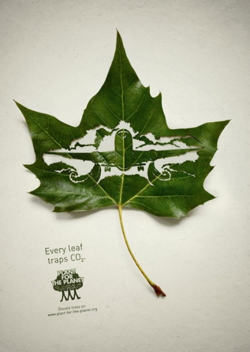 Plant for the Planet ad campaign 